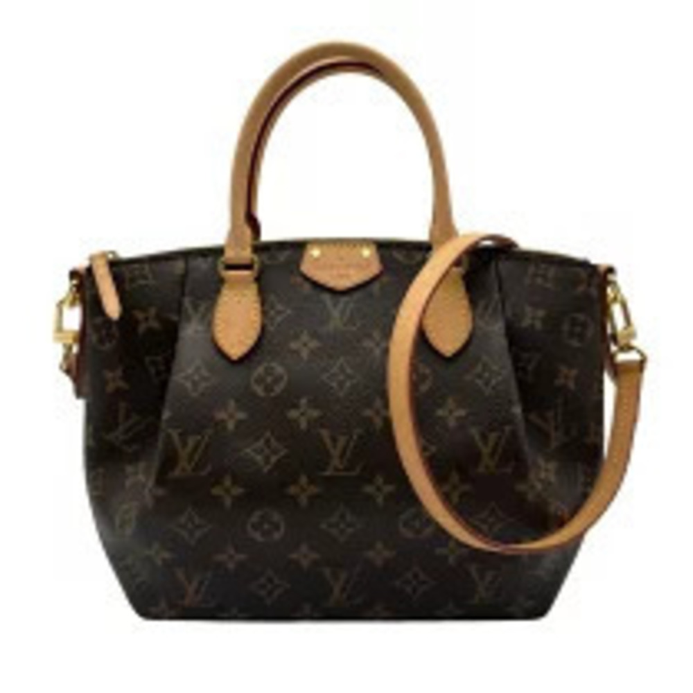 Louis Vuitton Turenne Brown Monogram Leather Handbag